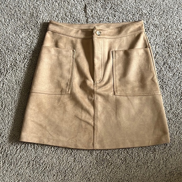 Altar’d State Suede Skirt. Women’s Size Small - Picture 1 of 3